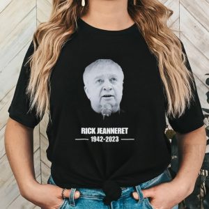 Rip Legend Rick Jeanneret 1942 2023 shirt