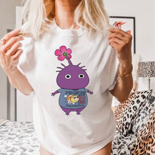 Rumwik Purple Pikmin Wearing If You Can’t Run With The Big Dogs Stay On The Porch Shirt