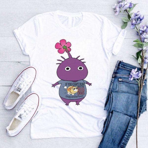 Rumwik Purple Pikmin Wearing If You Can’t Run With The Big Dogs Stay On The Porch Shirt