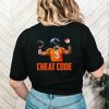 Russell wilson cheat code denver football fan shirt