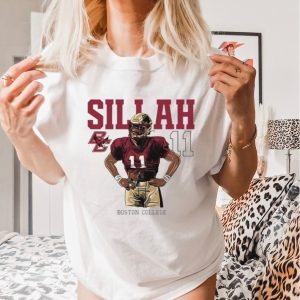 Shitta Sillah Boston College Eagles NCAA Football shirt