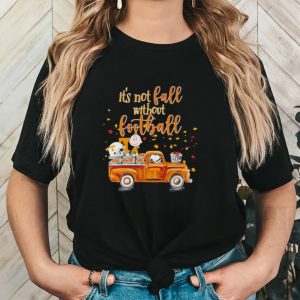 Snoopy riding truck Tennessee it’s not fall without football shirt