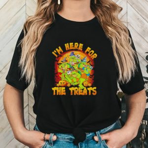 Teenage Mutant Ninja Turtles I’m here for the treats Halloween shirt