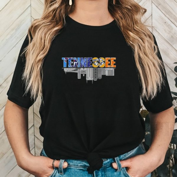 Tennessee skyline city shirt