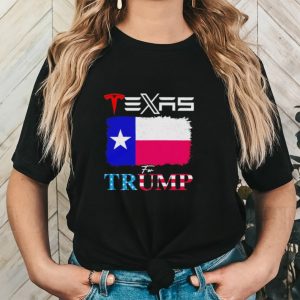 Tesla and Twitter Texas for Trump shirt