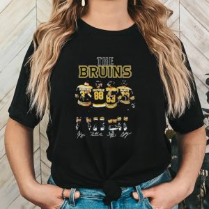 The Bruins best players signatures shirt