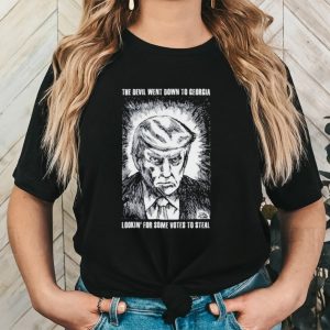The devil went down to georgia lookin’ for some votes to steal shirt