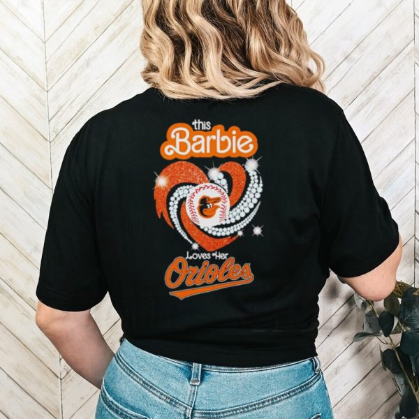 This Barbie loves her Orioles shirt