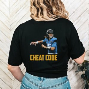 Trevor lawrence cheat code jacksonville football fan shirt