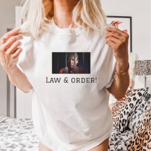 Trump law and order shirt