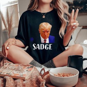Trump mugshot sadge shirt