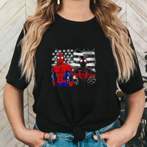 Peter Parker and Mile Morales Spider Man Outkast Stankonia shirt