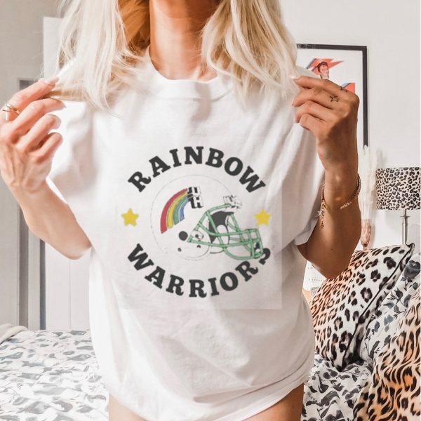 University Of Hawaii Vintage Football Rainbow Shirt