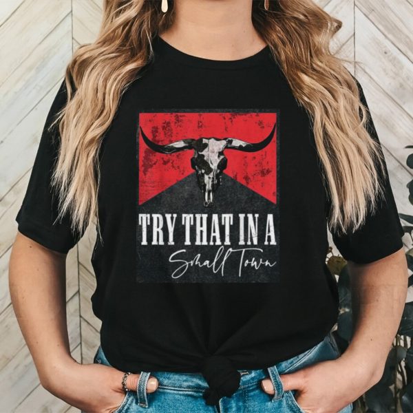 Vintage Try That In A Small Town Shirt Ason Aldean Shirt Country Music Shirt