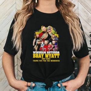 Windham Rotunda Bray Wyatt 1987 2023 thank you for the memories shirt