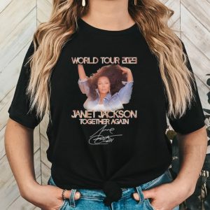 World Tour 2023 Janet Jackson Together Again Signature T Shirt