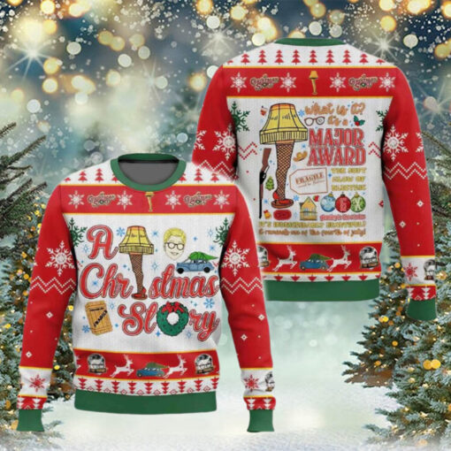 A Christmas Story What Is It It’s A Major Award Ugly Christmas Sweater