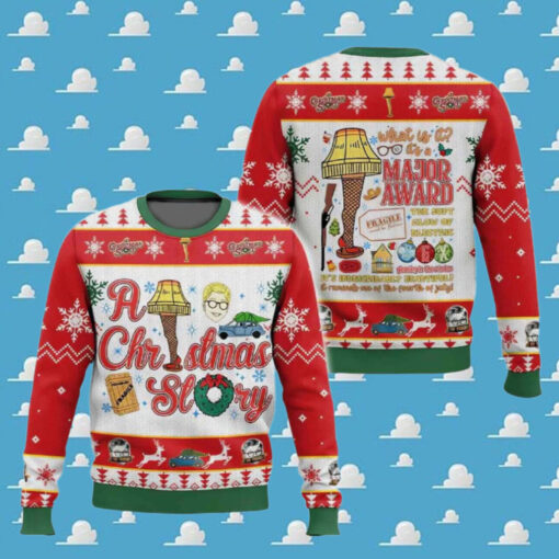 A Christmas Story What Is It It’s A Major Award Ugly Christmas Sweater