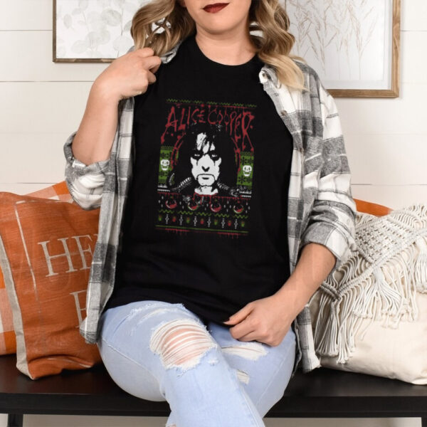 Alice Cooper Christmas T Shirt