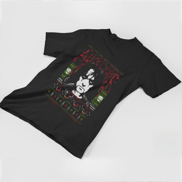 Alice Cooper Christmas T Shirt