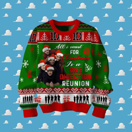 All I Want For Christmas Is A One Direction Reunion Ugly Sweater