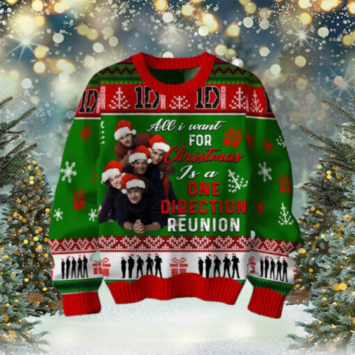 All I Want For Christmas Is A One Direction Reunion Ugly Sweater