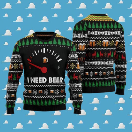 Amazing Beer Ugly Christmas Sweater