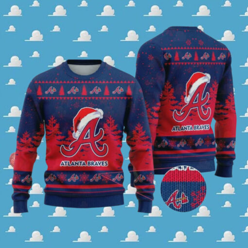 Atlanta Braves Christmas Holiday 2024 Sweater