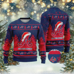 Atlanta Braves Christmas Holiday 2024 Sweater