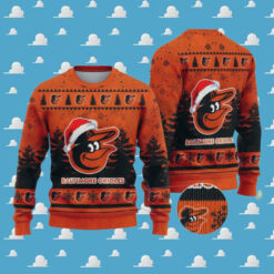 Baltimore Orioles Christmas Holiday 2024 Sweater