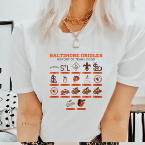 Baltimore Orioles history of team logos shirt