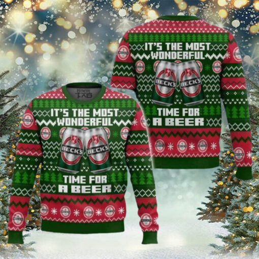 Beck’s It’s The Most Wonderful Time For A Beer Ugly Sweater