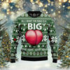 Bigfoot Secret Gift Ho Ho Ho Ugly Christmas Sweater