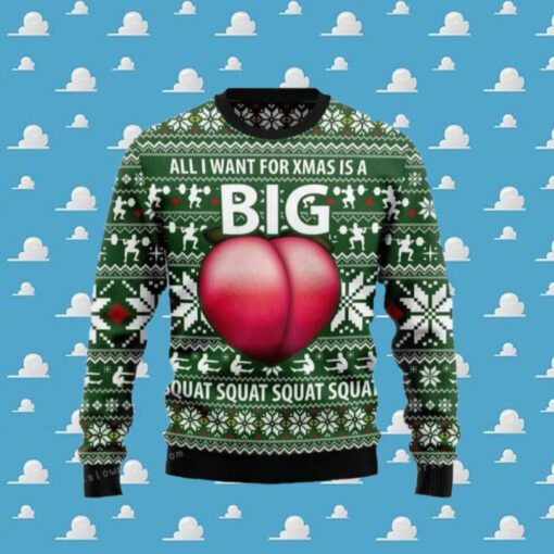 Big Booty Christmas Ugly Sweater