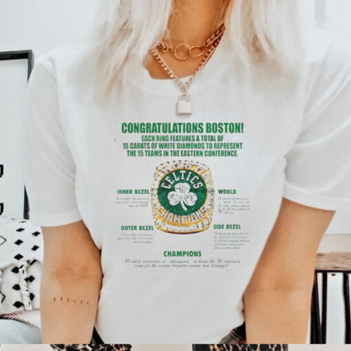 Boston Celtics 18th Ring Champions shirt