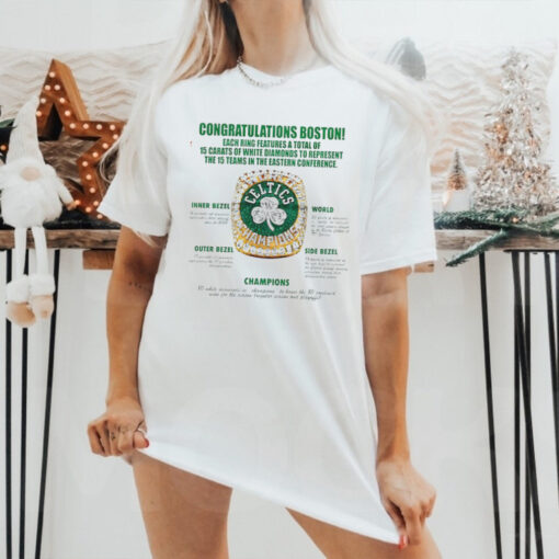 Boston Celtics 18th Ring Champions shirt