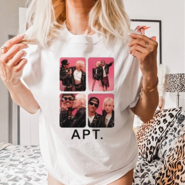 Bruno Mars and Rosé APT shirt