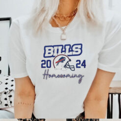 Buffalo Bills Football homecoming 2024 helmet shirt