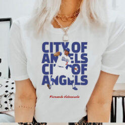 City Of Angels City Of Angels Fernando Valenzuela Los Angeles Dodgers Shirt