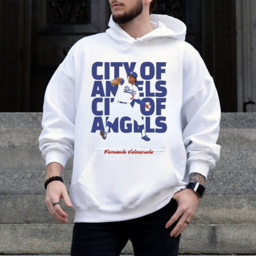 City Of Angels City Of Angels Fernando Valenzuela Los Angeles Dodgers Shirt