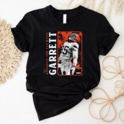 Cleveland Browns Myles Garrett Vertical signature shirt