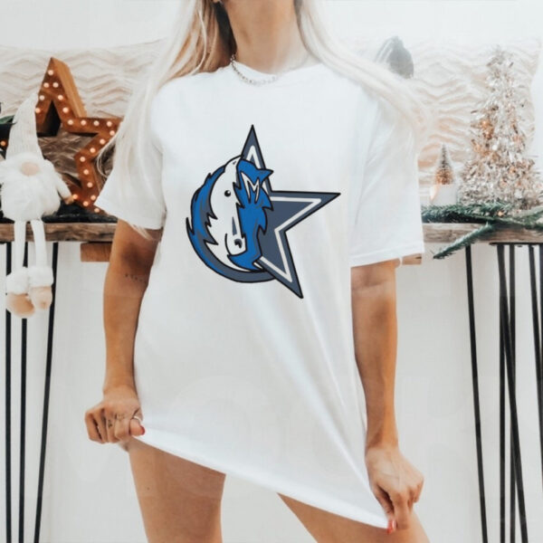 Dallas Cowboys X Dallas Mavericks NFL x NBA T Shirts