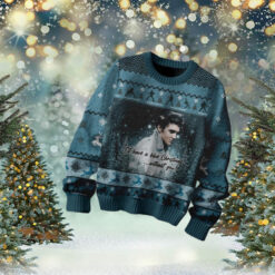 Elvis Presley I’ll Have A Blue Christmas Without You Ugly Sweater