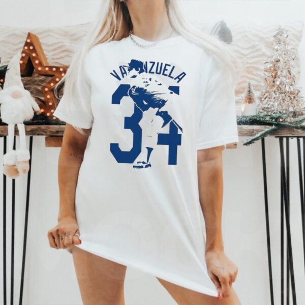 Fernando Valenzuela 34 Legend Hall of Famer Shirt