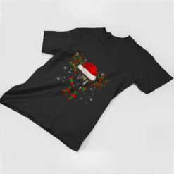 Firefighter Christmas Deer Firefighter Christmas T Shirt