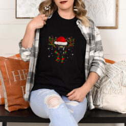 Firefighter Christmas Deer Firefighter Christmas T Shirt