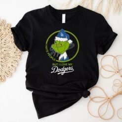 Grinch I Hate People But I Love Los Angeles Dodgers Shirt