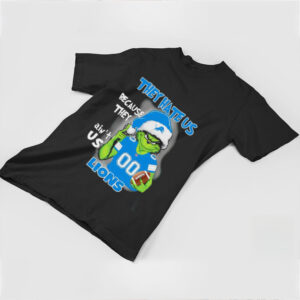 Grinch they hate us because they ain’t us Detroit Lions 2024 shirt