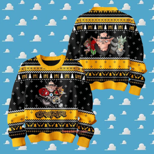 Gwar Band Christmas Ugly Sweater