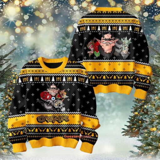 Gwar Band Christmas Ugly Sweater